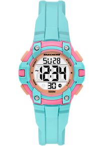 Skechers Kinder Chronograph "ANOKA", blau, Armbanduhren, Quarzuhr, Armbanduhr, Kinder, Jugendliche, digital, Tag, Wochentag