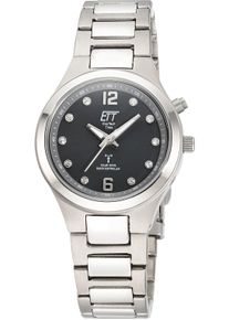ETT Damen Funkuhr "Everest Lady", grau, Armbanduhren, Armbanduhr, Damenuhr, Solar, Titan
