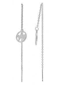 Adelia´s ADELIA ́S Damen Paar Ohrhänger, Damen, Edelstahl, silber, Edelstahl, Ohrringe