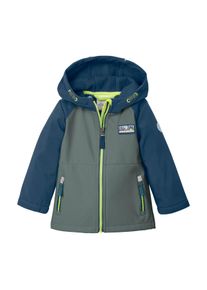Kinder Softshelljacke "FIOS 12 MNS SFTSHLL JCKT", grün, sportlich, Gr. 122, FIRST INSTINCT BY Killtec, Oberstoff: Oberseite: 100% Polyester,