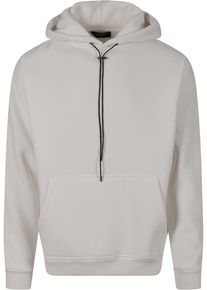 2Y STUDIOS Herren Kapuzensweatshirt "2Y Studios Herren 2Y Basic Oversize Hoodie", weiß, Gr. M, unifarben, 70% Baumwolle, 30% Polyester, Sweatshirts