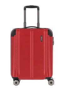 Travelite Hartschalen-Trolley "CITY, verschiedene Größen und Farben", rot, ABS, unifarben, matt, Basic,elegant,casual,klassisch,modisch, Koffer,