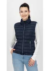LPO Damen Steppweste "GREENLAND II VEST Women", blau, casual, Gr. 40, 100% Polyester, Westen, zum Wenden