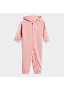 Kinder Overall "ONESIE", pink, sportlich, Gr. 104, adidas originals, Obermaterial: 70% Baumwolle, 30% Polyester, Overalls