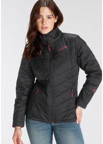 Maier Sports Damen Steppjacke "Steppjacke m-loft Damen", schwarz, sportlich, Gr. 48, bestickt, unifarben, Web, Obermaterial: 100% Polyamid, Jacken,