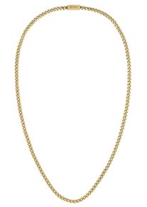 BOSS Herren Kette ohne Anhänger "Schmuck Edelstahl Halsschmuck Panzerkette CHAIN FOR HIM", Edelstahl, L: 60cm B: 5mm, gold, Edelstahl, B:5mm,