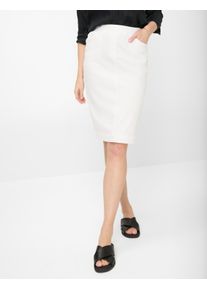 Damen Jeansrock "Style PAMINA SKIRT", weiß, Gr. 46, RAPHAELA BY Brax, 54% Baumwolle, 37% Lyocell, 6% Elastomultiester, 3% Elasthan, Röcke