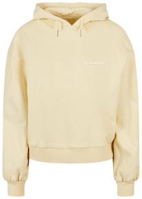 Merchcode Damen Kapuzenpullover "Merchcode Damen", gelb, casual, Gr. S, mehrfarbig, 100% Baumwolle, Pullover