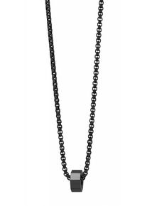 Adelia´s ADELIA ́S Damen Kette mit Anhänger "Neuheit 2025 - Unisex Edelstahl Halskette mit Anhänger", unbekannt, Edelstahl, schwarz, Edelstahl, Halsketten