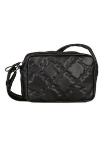 Tom Tailor Damen Handtasche "Tarina", schwarz, Polyurethan, Taschen, mit einer modernen Logoschriftzug-Steppung in einer weichen Wattierung