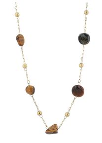 Adelia´s ADELIA ́S Damen Kette mit Anhänger, unbekannt, Edelstahl, gold, Edelstahl, Halsketten
