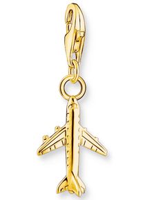 Thomas Sabo Damen Charm-Einhänger "Flugzeug, 2012-413-39", gold, Silber 925 (Sterlingsilber), Charms