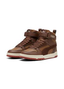 Puma Kinder Winterboots "RBD GAME WTR JR", Gr. 37,5, braun, Leder, unifarben, sportlich, Schuhe