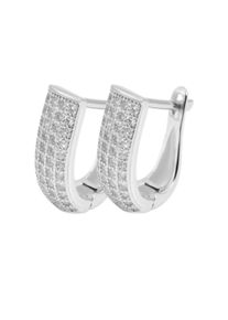 Adelia´s ADELIA ́S Damen Paar Creolen, Damen, Silber 925 (Sterlingsilber), silber, Silber 925 (Sterlingsilber), Ohrringe