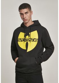 Wu Wear Herren Sweater "Wu-Wear Logo Hoody", schwarz, Gr. XS, unifarben, 70% Cotton, 30% Polyester, Sweatshirts