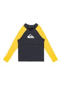 Quiksilver Kinder Shirttop "Everyday"schwarz navy, solar power, Gr. 2, 84% Polyester, 16% Elasthan, Tops