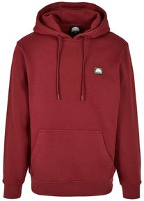 Southpole Herren Kapuzensweatshirt "Southpole Herren Southpole Square Logo Hoody", rot, Gr. M, 65% Baumwolle, 35% Polyester, Sweatshirts