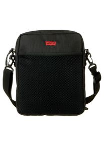 Levi's LEVI'S Damen Umhängetasche "Dual Strap North-South Crossbody", schwarz, Polyester, Taschen, mit abnehmbaren Umhängeriemen Schultertasche
