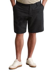 Marc O'Polo MARC O'POLO Herren Shorts "aus reinem Leinen", schwarz, casual, Gr. 44, unifarben, Obermaterial: 100% Leinen, Hosen
