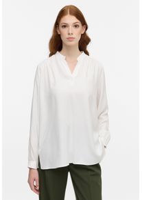 Eterna Damen Longbluse "LOOSE FIT", weiß, klassisch, Gr. 38, 100% Viskose, Blusen