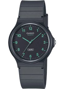 Damen Quarzuhr, schwarz, CASIO TIMELESS COLLECTION, Armbanduhren, Armbanduhr, Damenuhr, Herrenuhr, Jugendliche, Resinarmband