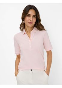 Brax Damen Poloshirt "Style CLEO", rosa, Gr. 48, 97% Baumwolle, 3% Elasthan, Shirts