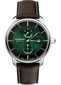 Zeppelin Herren Automatikuhr "Atlantic Automatic Regulator", braun, Armbanduhren, Armbanduhr, Herrenuhr, Datum, Saphirglas, Made in Germany