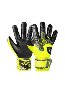 Reusch Damen Torwarthandschuhe "Attrakt Duo", gelb, sportlich, Gr. 8,5, mehrfarbig, 30% Polyester, 5% Polyamid, 5% Polyurethan, 60% Elastodien,