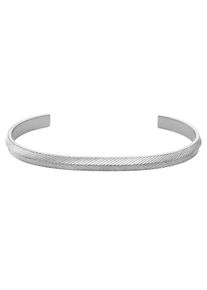 Fossil Damen Armspange "HARLOW LINEAR, JF04566040,JF04610710", Edelstahl, silber, Edelstahl, Armbänder