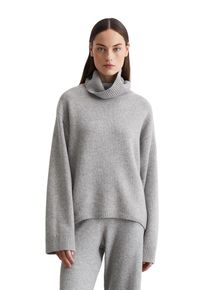 Marc O'Polo MARC O'POLO Damen Strickpullover "mit hohem Tragekomfort", grau, casual, Gr. XS, unifarben, Obermaterial: 100% Kaschmir, Pullover