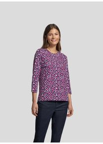Rabe Damen Print-Shirt "T-Shirt", pink, feminin, Gr. 42, gemustert, 92%Baumwolle 8%Elastan, Shirts