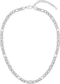 BOSS Damen Edelstahlkette "DOUBLE B INFINITE, 1580631, 1580632", Edelstahl, L: 41cm B: 6mm, silber, Edelstahl, B:6mm, Halsketten