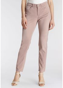 MAC Damen Stretch-Jeans "Angela", rosa, casual, Gr. 46, Denim/Jeans, Obermaterial: 98% Baumwolle, 2% Elasthan, Jeans, schmal geschnitten