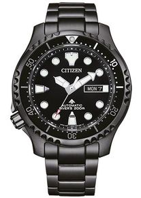 Citizen Damen Automatikuhr "Promaster Mechanical Diver", schwarz, Armbanduhren, Armbanduhr, Herrenuhr, Damenuhr, Taucheruhr, bis 20 bar wasserdicht