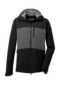 Killtec Herren Outdoorjacke "KOS 31 MN JCKT", schwarz, sportlich, Gr. XL, Obermaterial: 88% Polyester 12% Elasthan, Innenfutter: 100% Polyester,