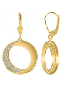 Adelia´s ADELIA ́S Damen Paar Ohrhänger "Neuheit 2025 - Damen Ohrhänger aus Gold 333 und Zirkonia", Damen, Gelbgold 333, gold, Gelbgold 333, Ohrringe