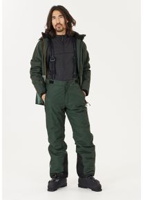 WHISTLER Herren Skihose "Fairfax", grün, casual, Gr. XL, unifarben, 100% Polyester, Hosen, mit wasser- und winddichter Funktionsmembran