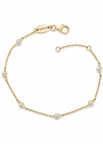 Engelsrufer Damen Silberarmband "Little magic, ARMBAND MOONLIGHT, ERB-LILMOON-ZI-G", Silber 925 (Sterlingsilber), silber, Silber 925