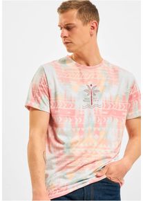 Just Rhyse Herren Kurzarmshirt "Just Rhyse Herren Just Rhyse Pocosol T-Shirt", weiß, casual, Gr. XL, bedruckt, 100% Polyester, Shirts