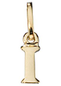 Jobo Damen Buchstaben-Anhänger "Anhänger Buchstabe", I, Gelbgold 333, gold, Gelbgold 333, Schmuckanhänger, 333 Gold