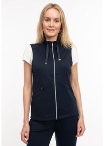 DEPROC Active Damen Funktionsweste "NIGEL PEAK III VEST", blau, casual, Gr. 54, 96% Polyester; 4% Elasthan, Westen, auch in Großen Größen erhältlich