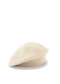 Lascana Damen Strickmütze, beige, casual,modisch, unifarben, Kunstfaser, Mützen, Baskenmütze, Herbstmütze, weiche Wintermütze aus Grobstrick