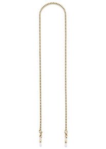 Bruno Banani Damen Brillenkette "Schmuck Geschenk - Perfekt zu Brille und Sonnenbrille", gold, Aluminium, Messing, Silikon, L:75cm, Tragebänder, als