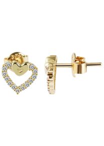 Adelia´s ADELIA ́S Damen Paar Ohrhänger, Damen, Gelbgold 333, gold, Gelbgold 333, Ohrringe