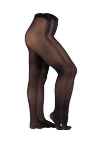 s.Oliver Damen Strumpfhose "Strumpfhose 2er Pack", Gr. 36, schwarz, 85% Polyamid 15% Elasthan, Strumpfhosen