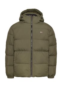 Tommy Jeans Herren Steppjacke "TJM ESSENTIAL DOWN JACKET EXT", grün, casual, Gr. XXXL, Web, Obermaterial: 100% Polyester, Jacken