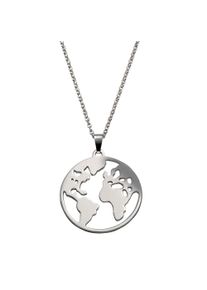 Vivance Damen Ketten-Anhänger "Silber 925 Weltkugel", ONE-SIZE, Silber 925 (Sterlingsilber), 5,1 g, weiß, Silber 925 (Sterlingsilber), Schmuckanhänger