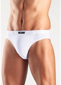 H.I.S. H.I.S Herren Slip "Unterhosen für Herren", Gr. 4, schwarz-weiß, Jersey, Obermaterial: 95% Baumwolle, 5% Elasthan, unifarben, Unterhosen, aus
