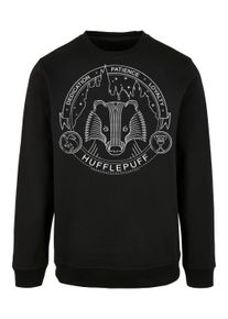 F4NT4STIC Herren Rundhalspullover "F4NT4STIC Herren", schwarz, casual, Gr. XL, unifarben, 50% Baumwolle, 50% Polyester, Pullover