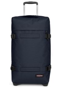 Eastpak Weichgepäck-Trolley "TRANSIT'R L", blau, Polyester, unifarben, Basic, Koffer, Reisegepäck Aufgabegepäck Reisekoffer mit TSA Schloss